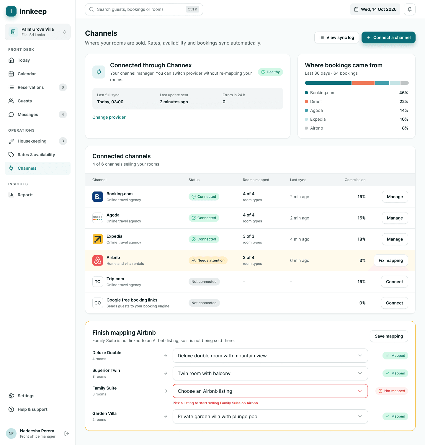 Innkeep channel manager